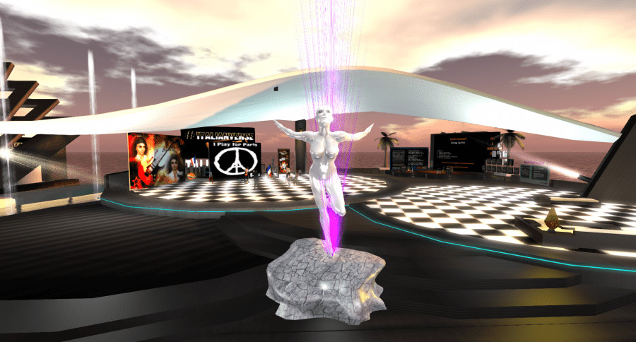 Second Life's metaverse world