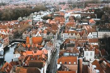 Belgium City Rooftops