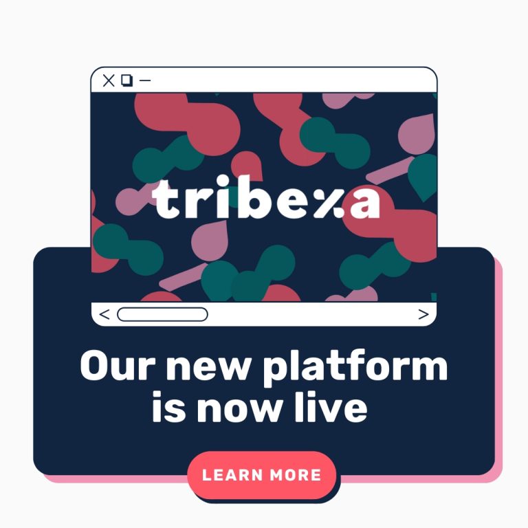 animated gif annoucning the launch of our new vat compliance platform, tribexa. It features text that says 