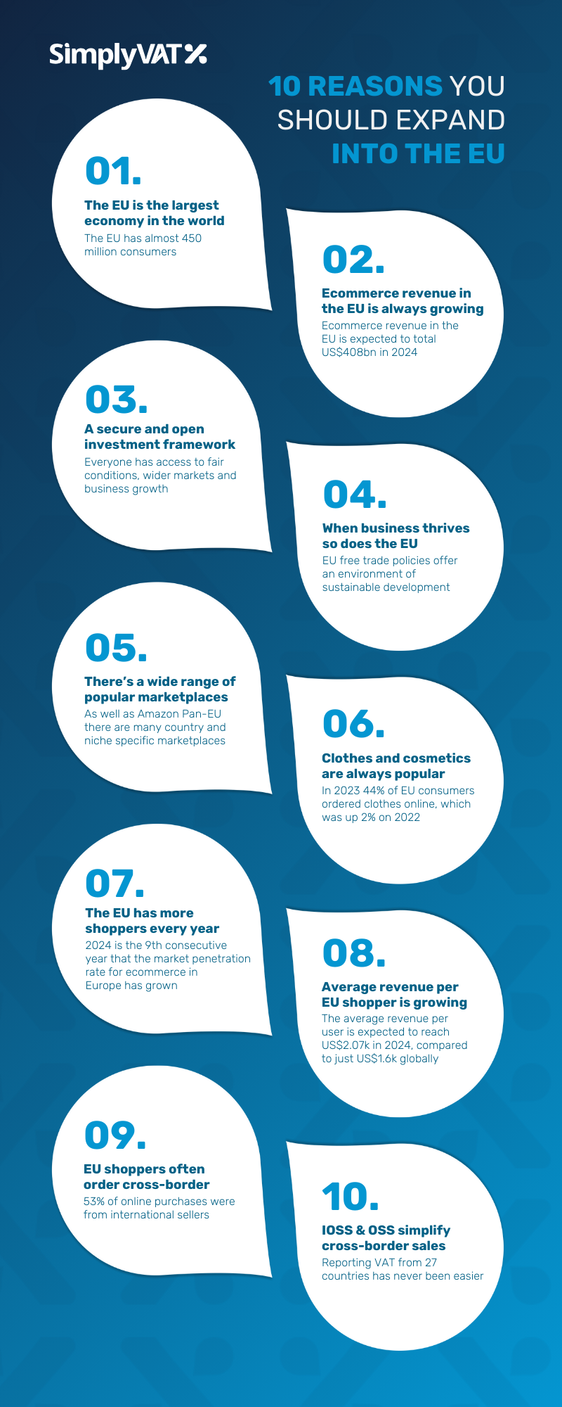 Top 10 Reasons You Should Expand into the EU in 2024 Infographic