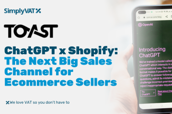 Logo of Author: Toast Title: ChatGPT X Shopify: the Next Big Sales Channel for Ecommerce Sellers